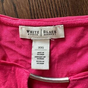 White House Black Market Pink Tee XXS